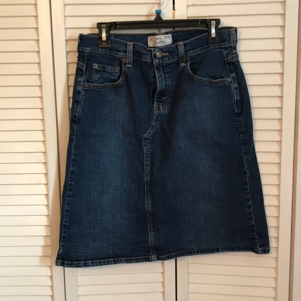 Levi Stretch Denim Skirt